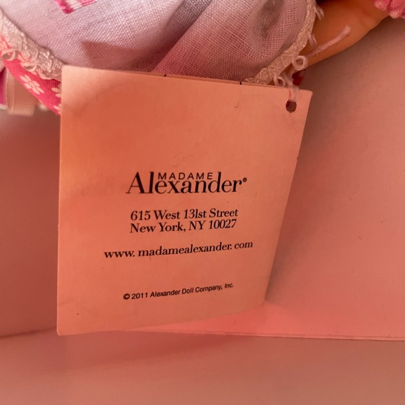 Madame Alexander Doll with Teddy Bear - Pink and Yellow - Picture 3 of 11